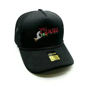 Coors X Duck Hunt Mesh Trucker Snapback (Black)